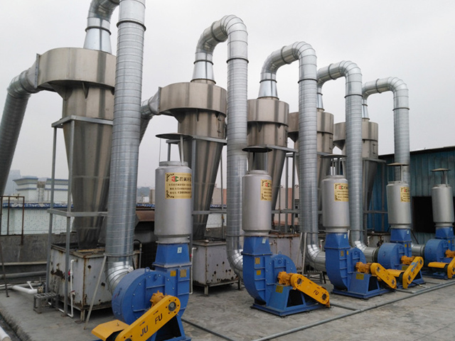 新型旋风喷淋除尘系统