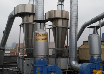 喷淋除尘设备工作原理