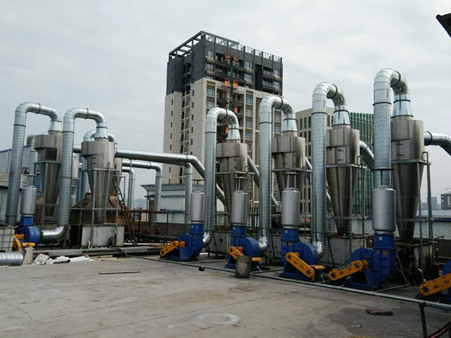 新型旋风喷淋除尘系统